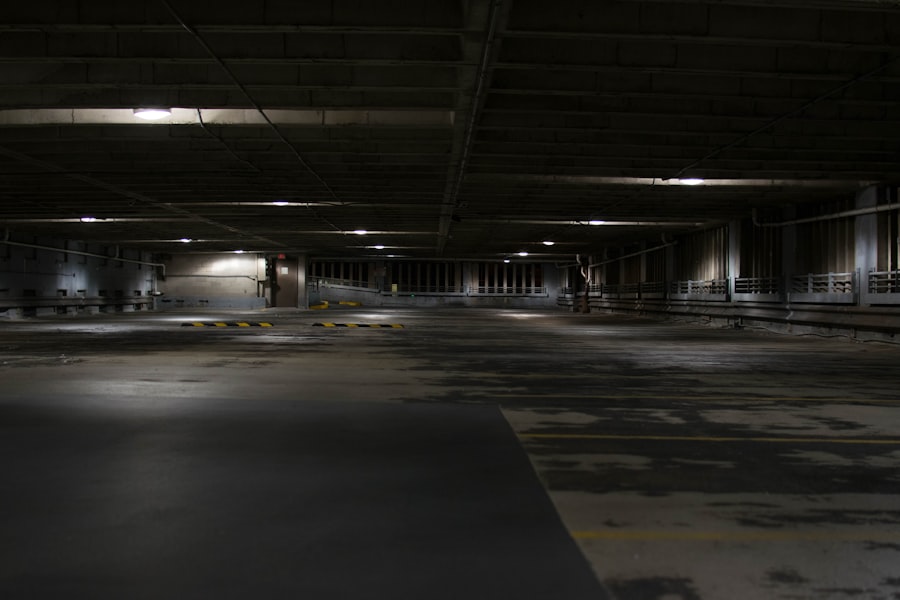 empty garage