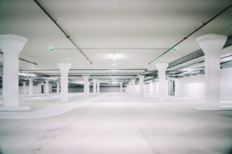 Photo empty garage