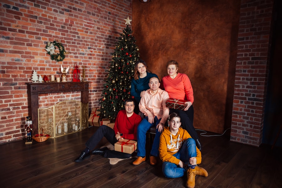 Photo christmas family conflict resolution