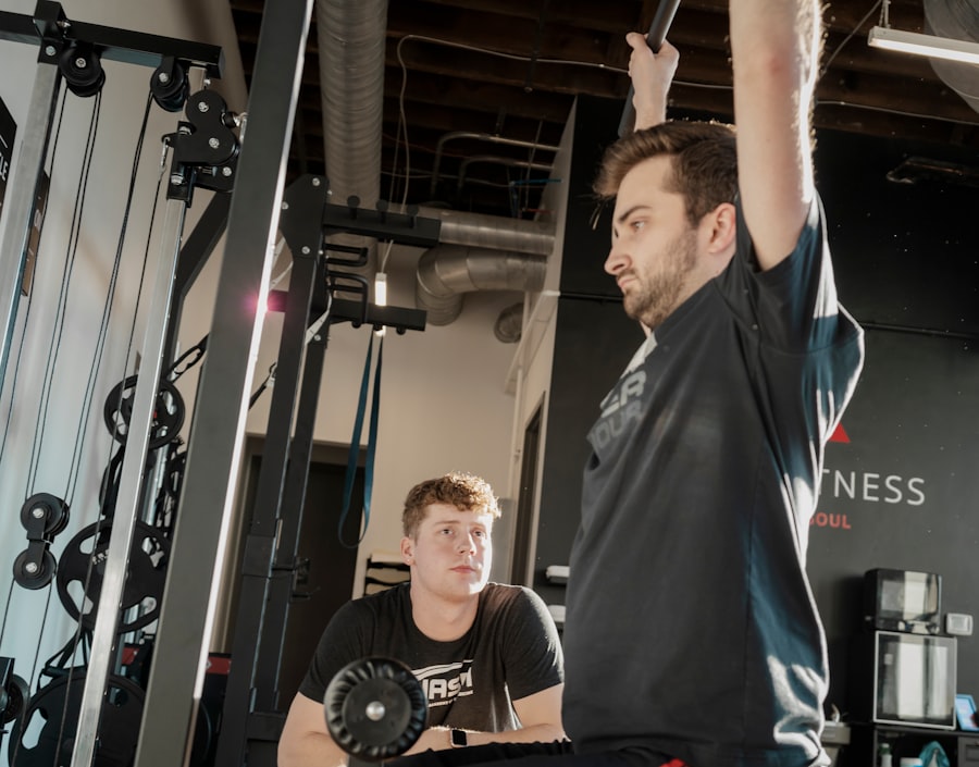 Photo fitness trainer
