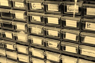 Photo microfilm canister