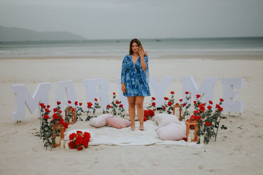 Photo marriage proposal