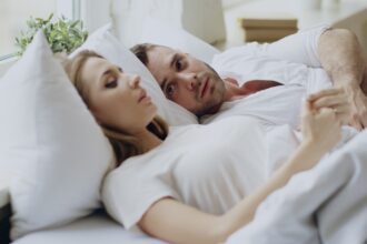 Photo spouse lying about working late