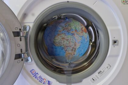 Photo money laundering shell companies marriage