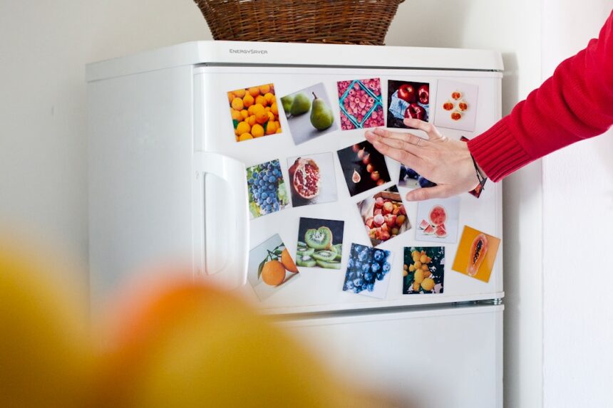 Photo smart fridge