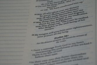 Photo notarized divorce papers