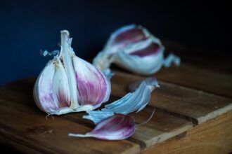 Photo garlic dish story