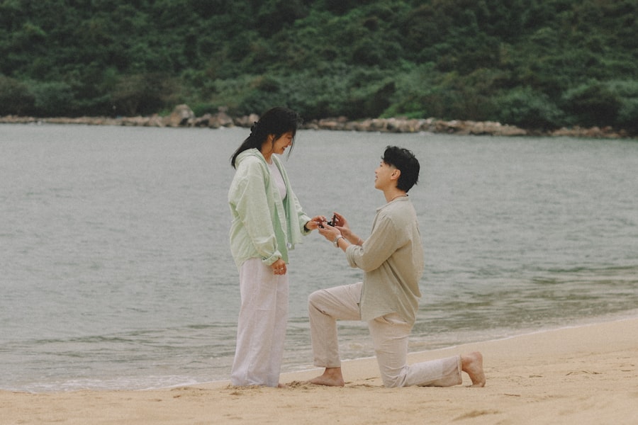 Photo engagement ring story