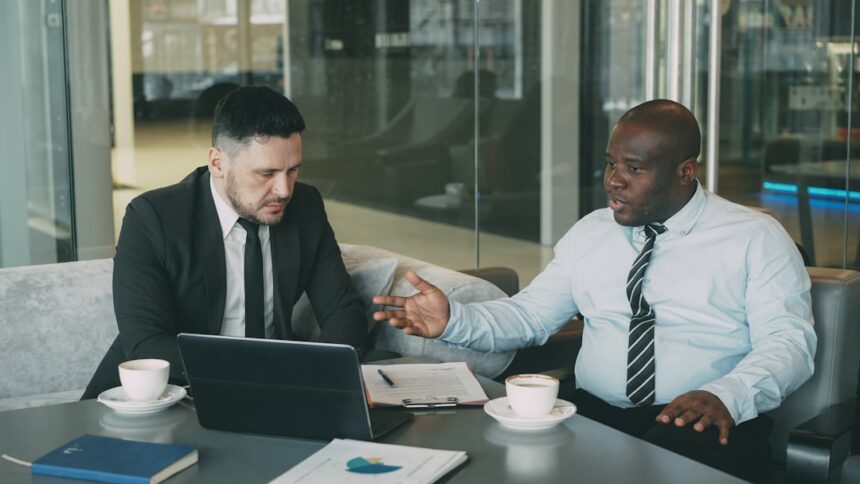 Photo business conflict