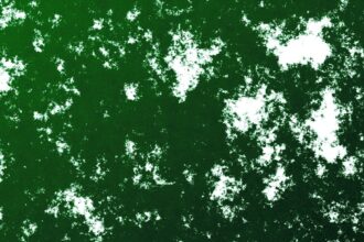 Photo satellite radiation damage