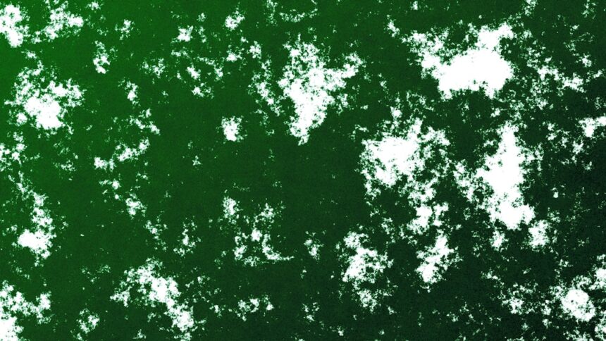 Photo satellite radiation damage