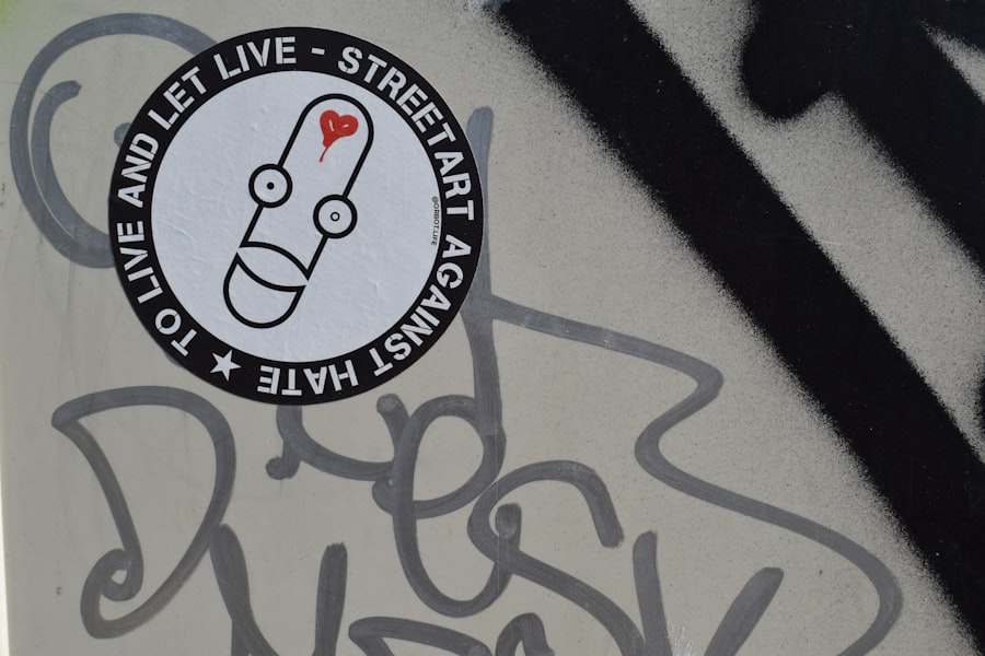 Photo signature sticker