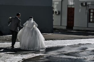Photo luxury wedding drama