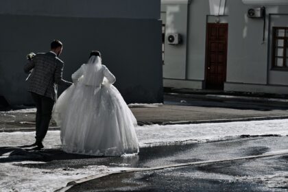 Photo luxury wedding drama
