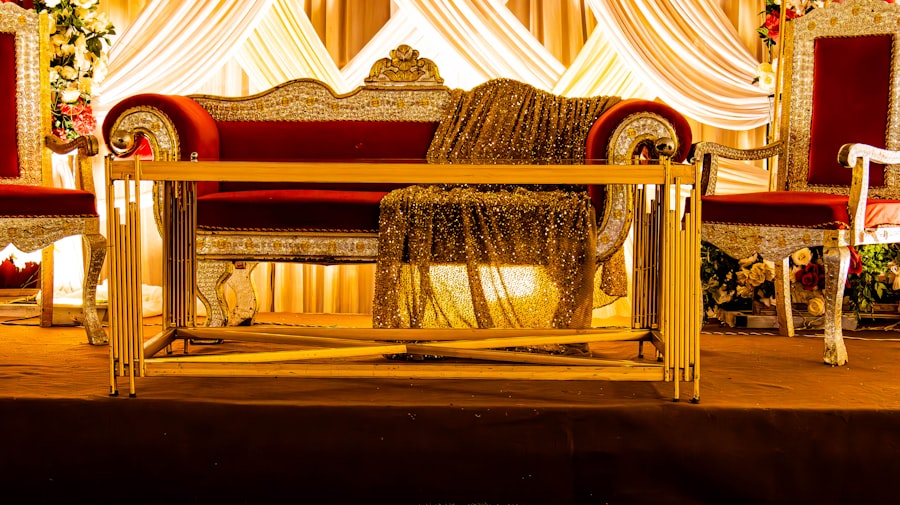 Photo luxury wedding drama