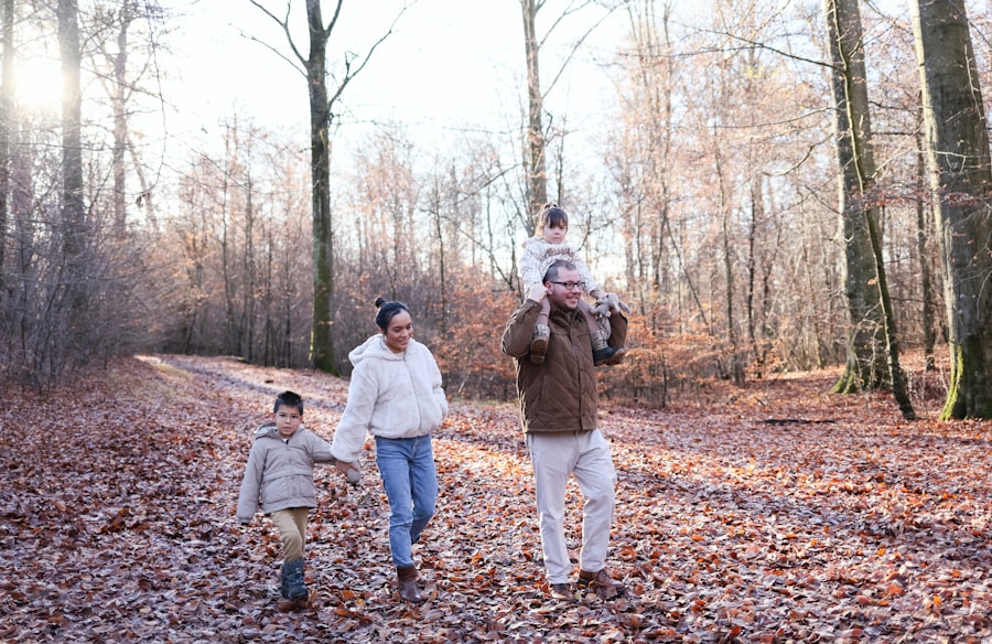 mother leaving father