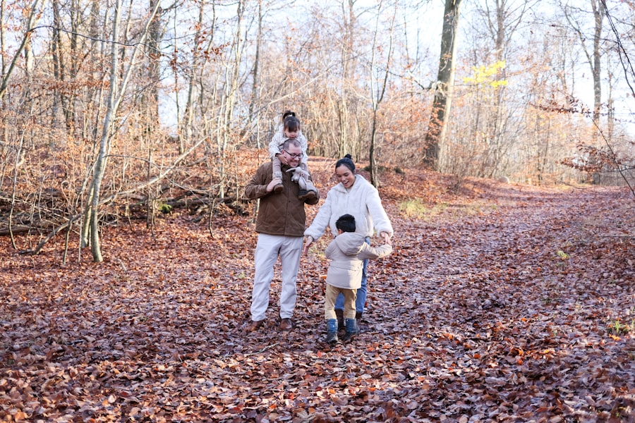 Photo mother leaving father