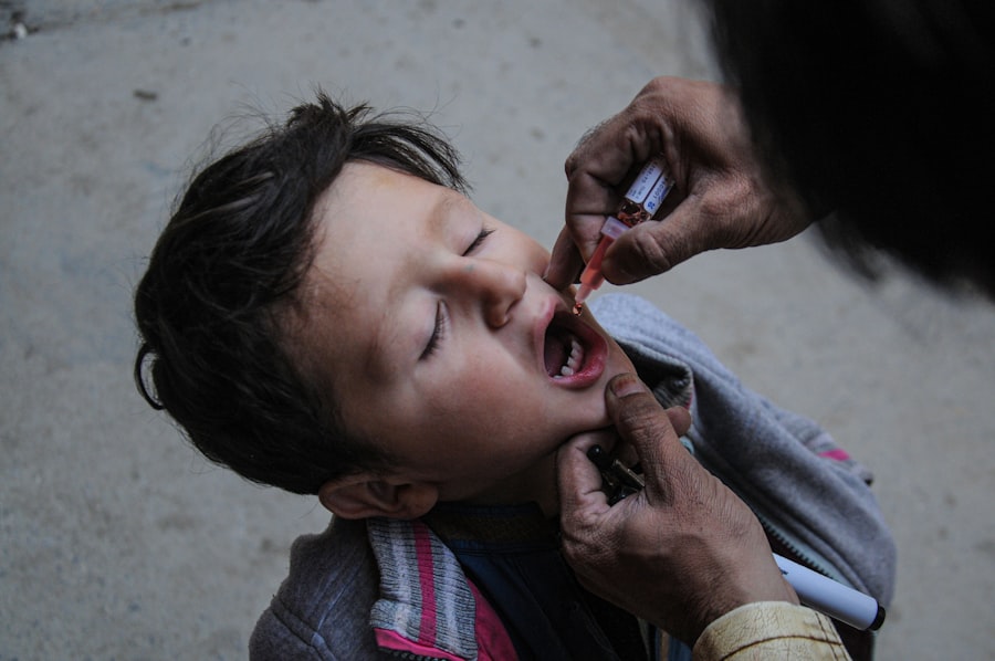 Photo sick child medical story