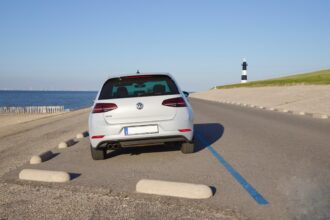 Photo car weight sensors