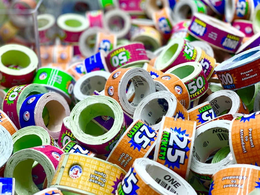 Photo lottery winnings