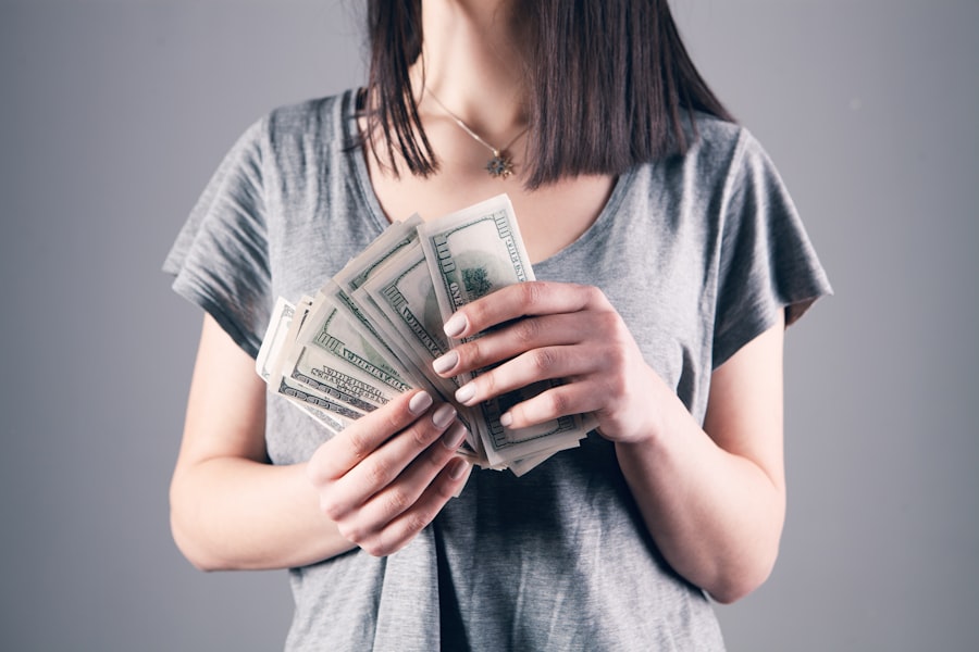 Photo family members wanting money