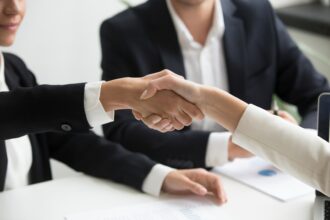 Photo international trade negotiations success story